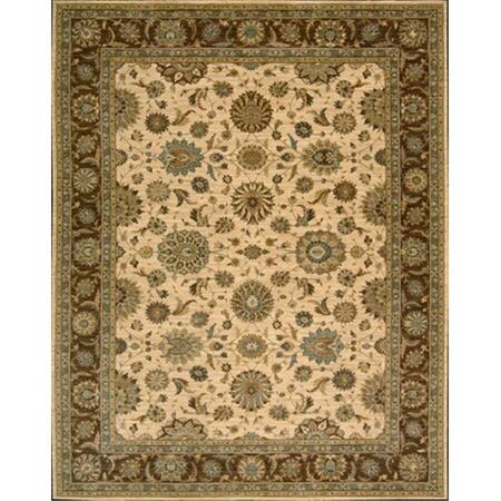NOURISON Living Treasures Area Rug Collection Beige 2 Ft 6 In. X 4 Ft 3 In. Rectangle 99446667762